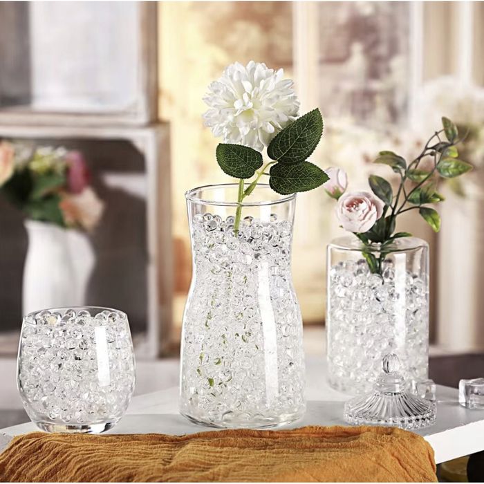 kulki żelowe przezroczyste hydrożel podlewanie do kwiatów 10000szt