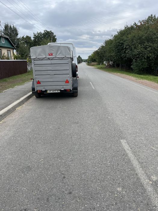 Причіп легковий двухосний