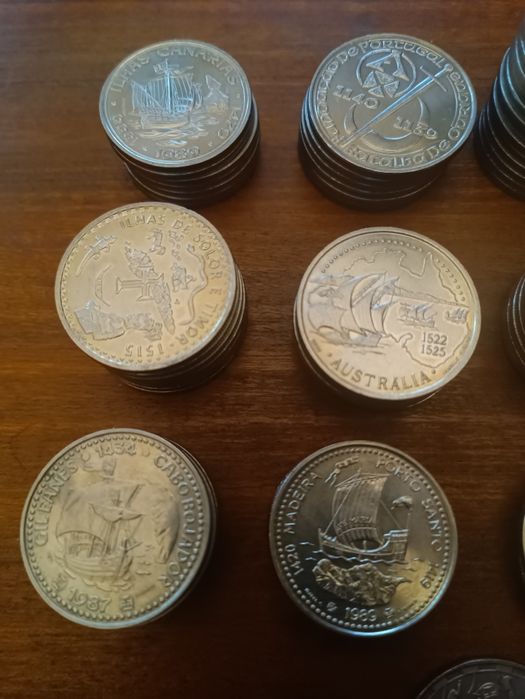 Moedas comemorativas - Série dos Descobrimentos