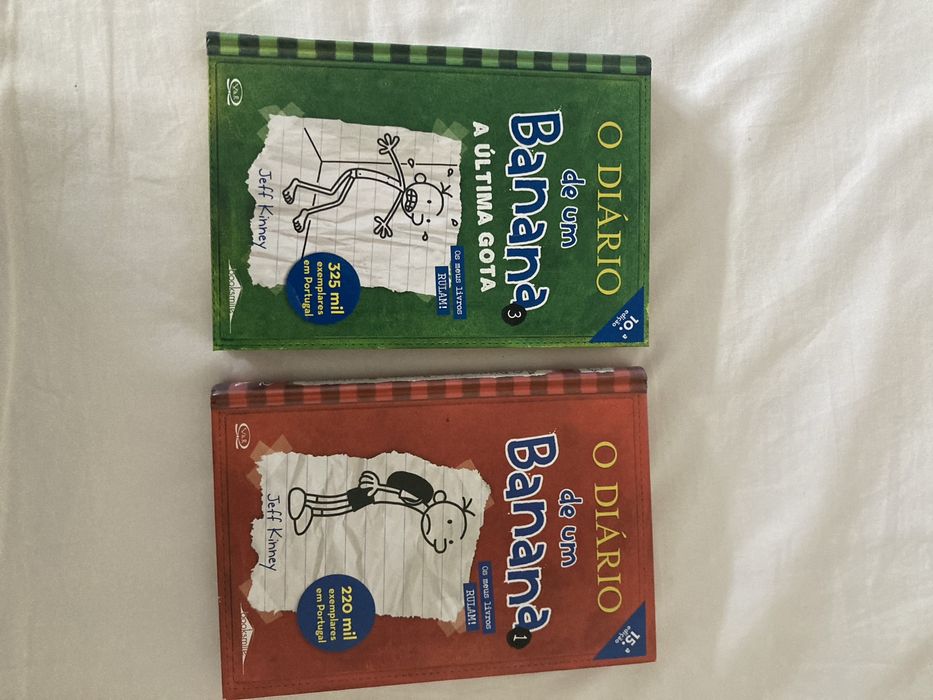 Dois livros “Diario de um Banana” novos