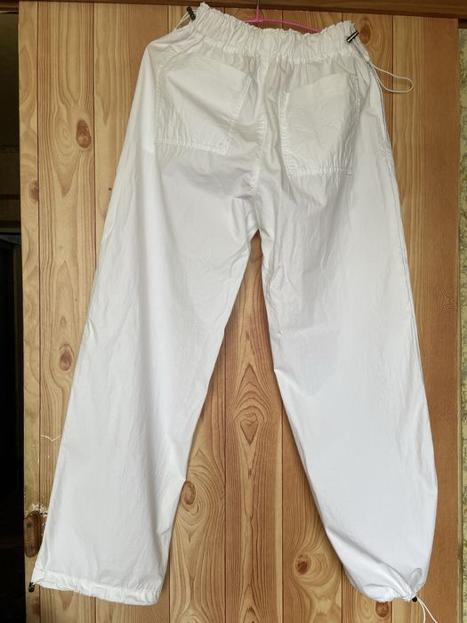 Штани жіночі широкі білі