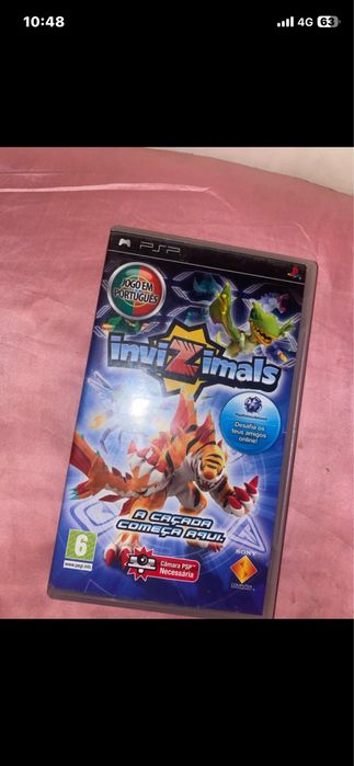 invizimals psp como novo