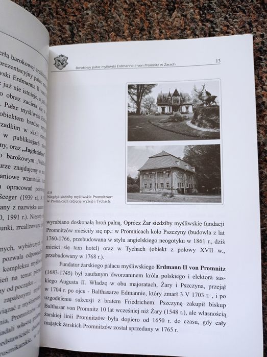 Barokowy pałac myśliwski erdmanna II