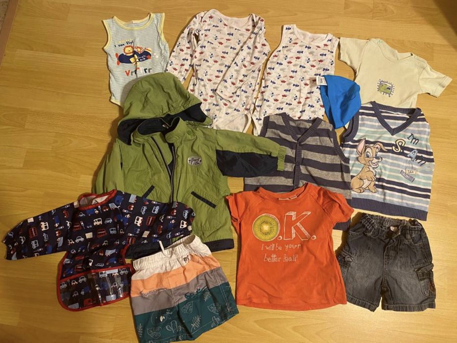 Lote roupas menino 1-1.5 ano