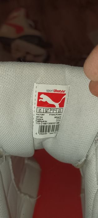 Sneakers Puma 38,5 wbudowany koturn