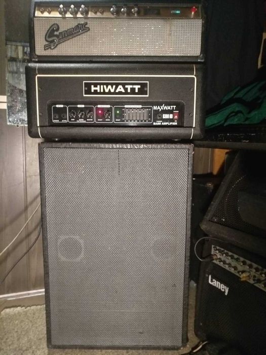 Бас-гитарный кабинет 2х12"+HF Driver. В стиле Ampeg. Обмен.