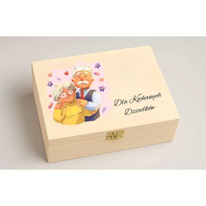 prezent dla Dziadków dzień Babci Dziadka herbaciarka niespodzianka