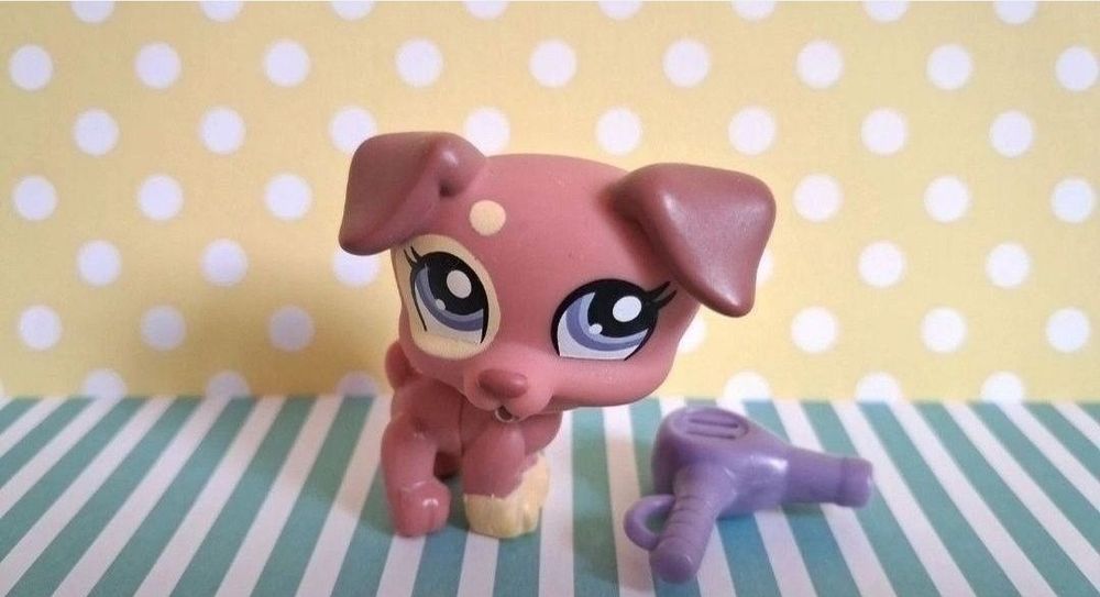 Littlest Pet Shop LPS unikatowy pies Jack Russell Terrier #1475