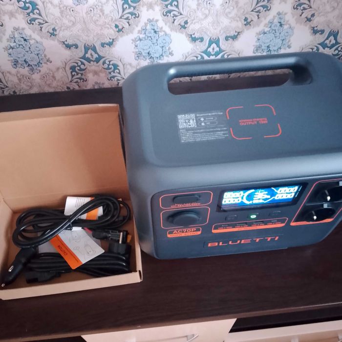 Bluetti AC 70p Нова В НАЯВНОСТІ! Гарантія!