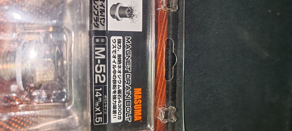 Сливная пробка masuma m52