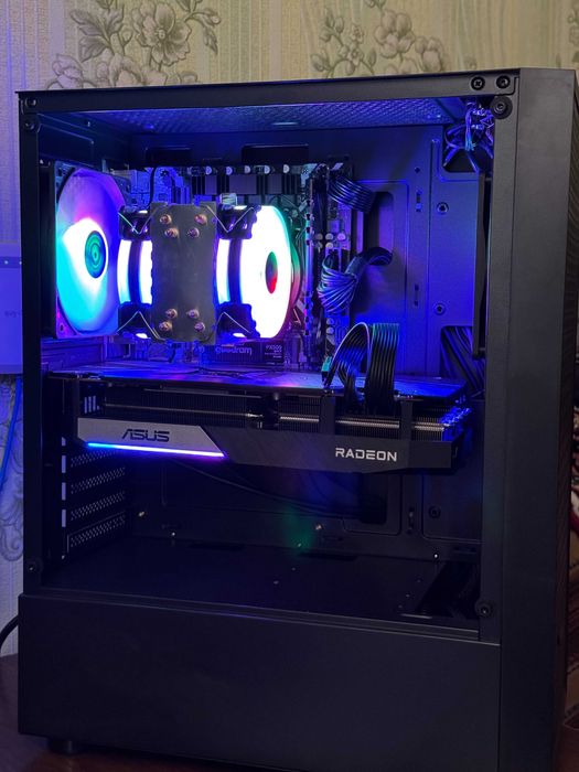 ИГРОВОЙ ПК КОМПЬЮТЕР Cpu 3.5GHz / 16 ОЗУ / Rx 6700 XT 12 Gb / Ssd 512