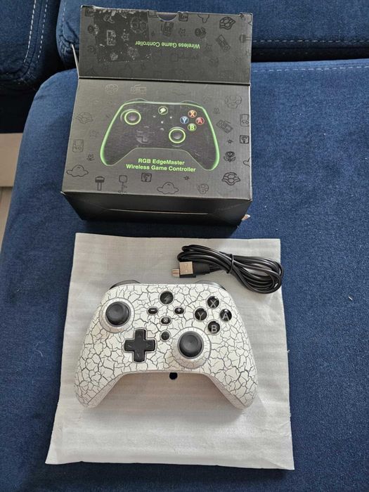 Pad bezprzewodowy kontroler z RGB do Nintendo Switch, PC