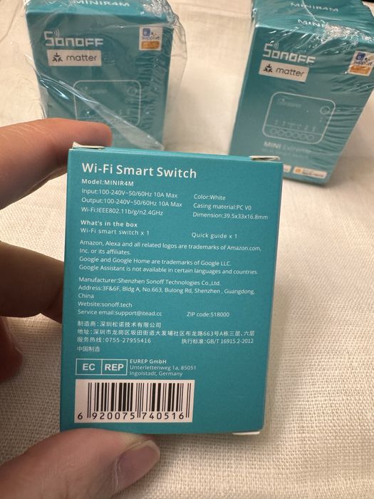 10 módulos Sonoff MINIR4M