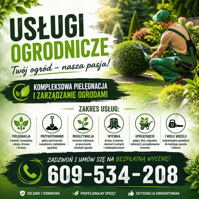 Usługi ogrodnicze