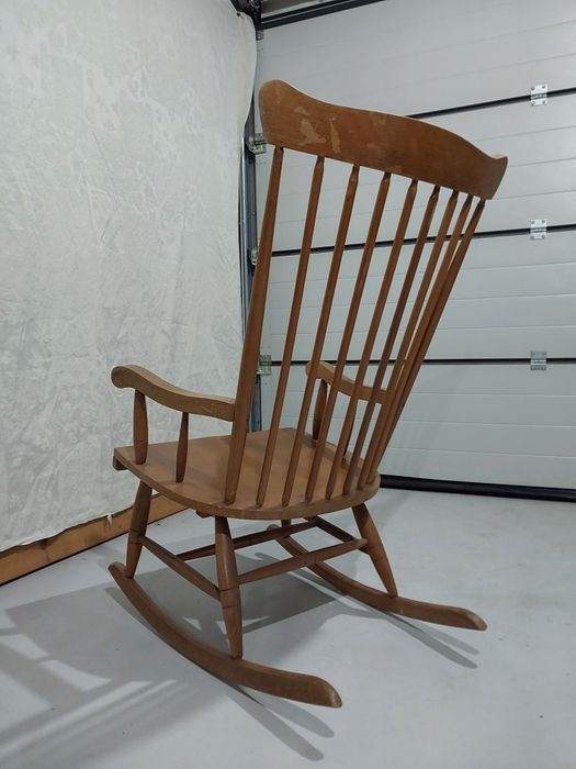 Fotel bujany Patyczak Vintage