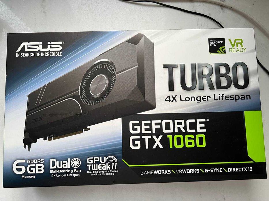Asus GTX 1060 Turbo 6Gb