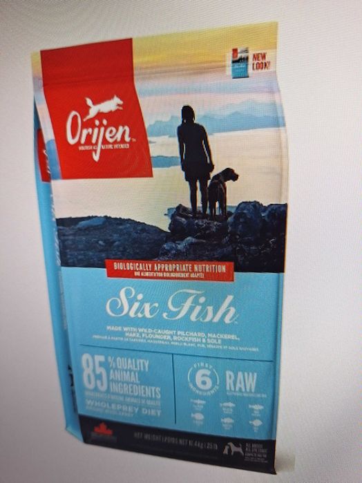 Karma sucha dla psa Orijen Six Fish ryba 11,4 kg