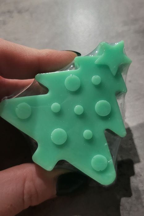 Mydełka glicerynowe świąteczne wzory + kraftowe pudełko