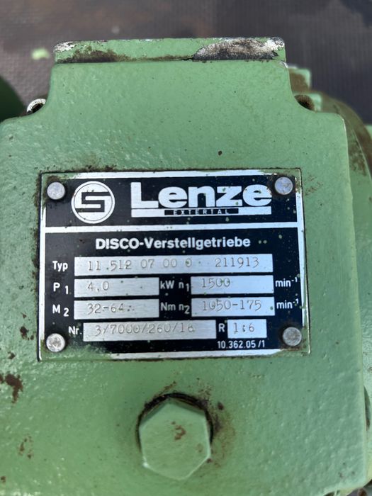 Silnik elektryczny 4kw z motoreduktorem płynna regulacja
