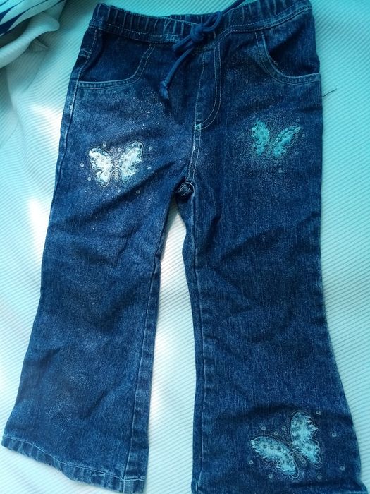 Джинси з блискітками