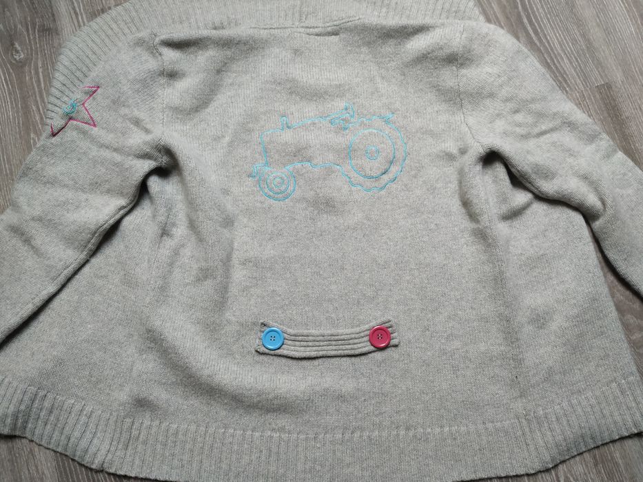 Sweter r L 80% wełna jagniątka