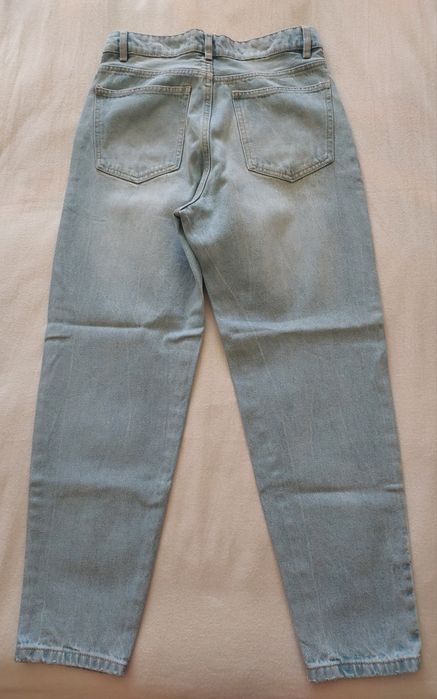 Calças Ganga Mom Fit, T38