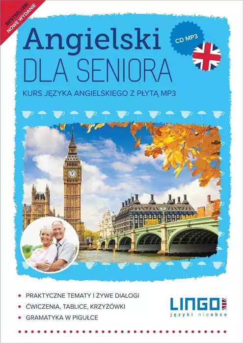 Angielski dla seniora + CD w.2022. Lingo