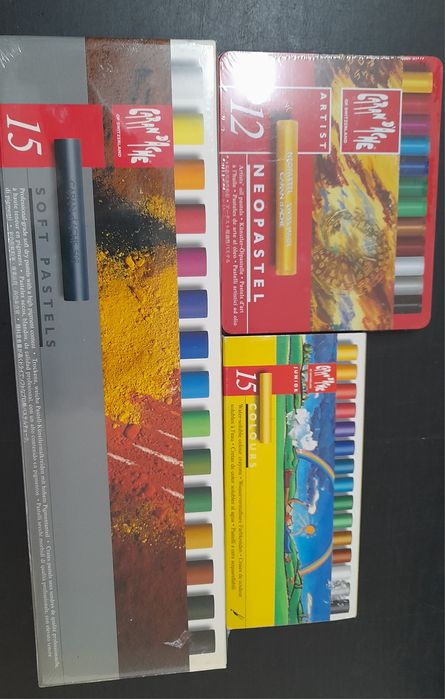 PINTURA - Lote de LAPIS PASTEL CARAN D'ACHE (Artists' Oil  Pastell