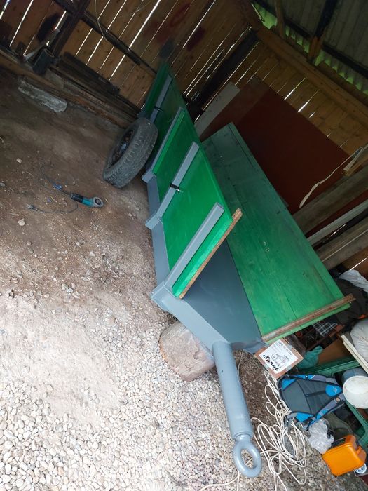 Прицеп одноосний усилений для дров