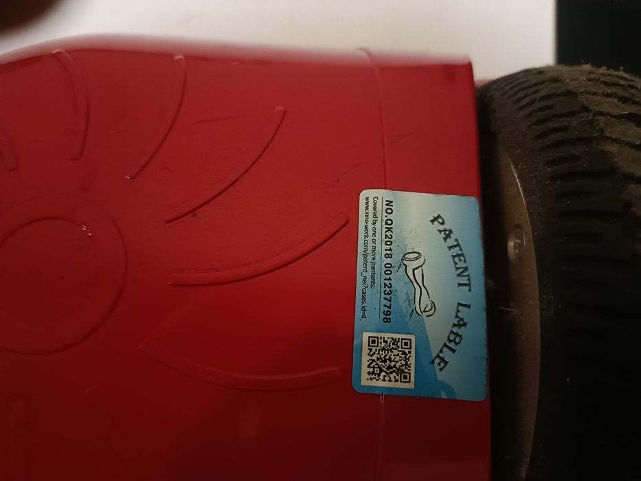 Patente label hoverboard
