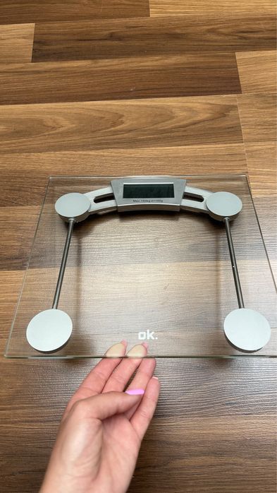 Waga łazienkowa szklana elektroniczna