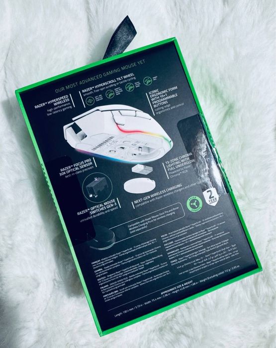 Razer Basilisk V3 Pro - Myszka do gier - Optyczny
