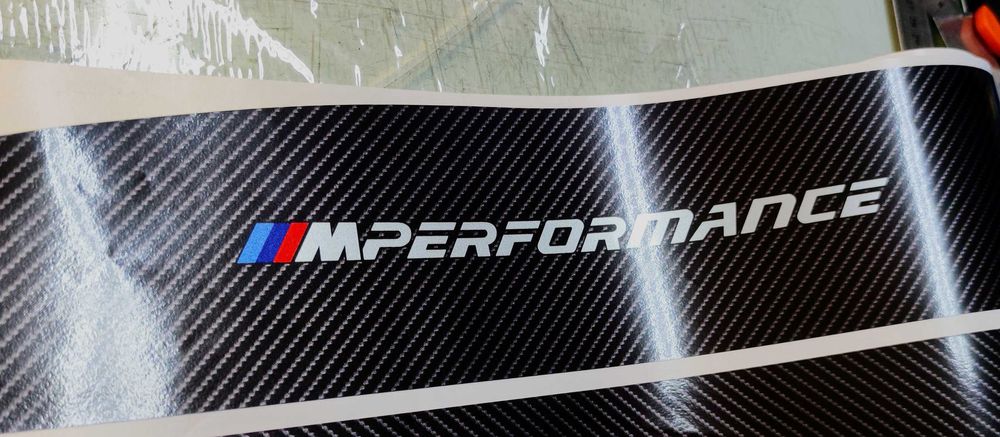 Autocolantes faixas embaladeiras BMW ///M Performance