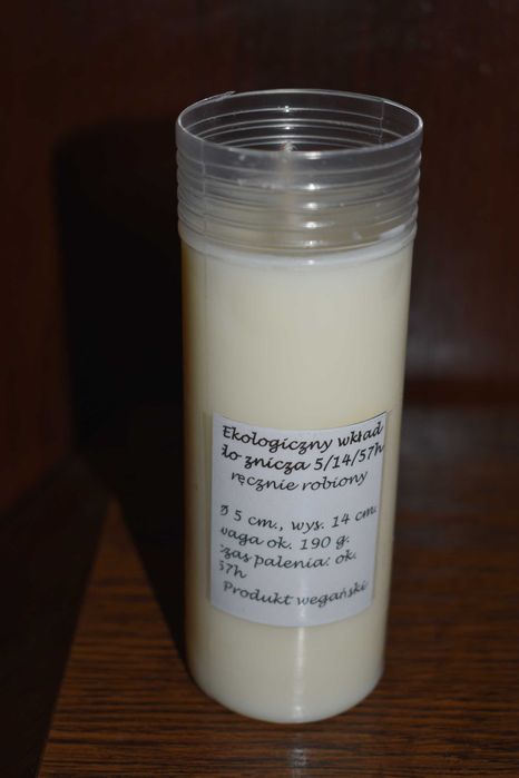 ekologiczne wkłady do zniczy