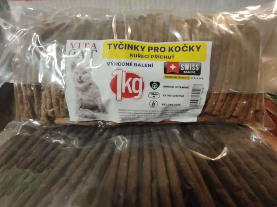 Kurczak  Kabanosy kot  przysmak   1kg