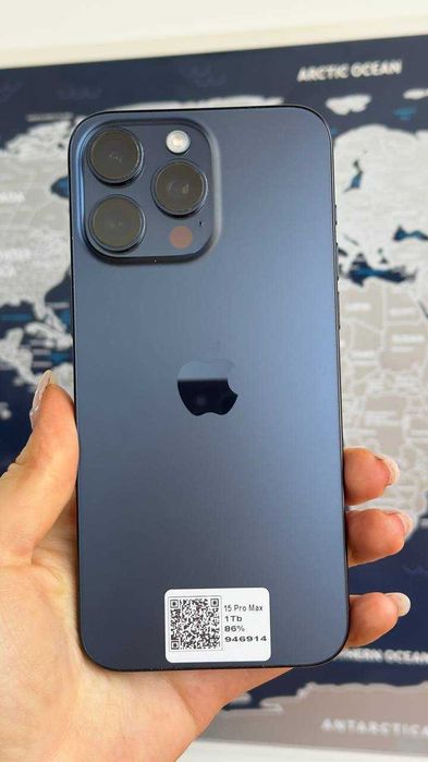Apple Iphone 15 Pro Max 1tb Blue Titanium Neverlock