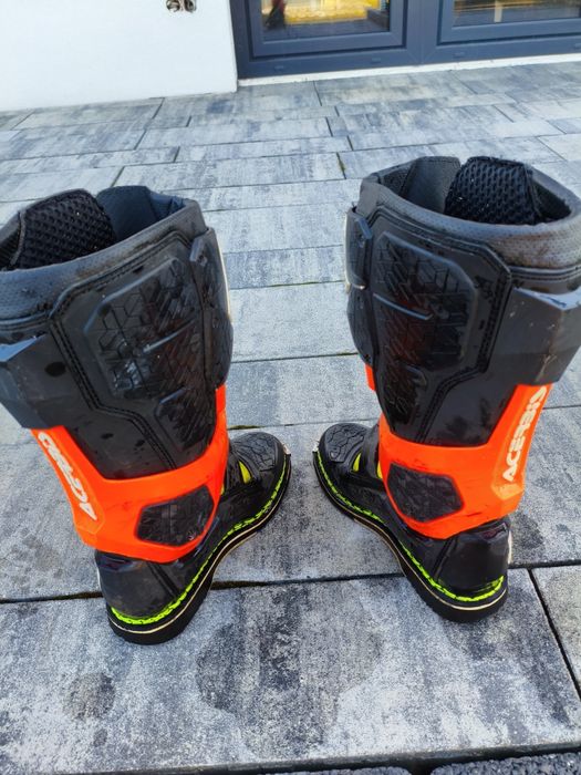 Buty na crossa/enduro Acerbis X-Rock czarno-pomarańczowe