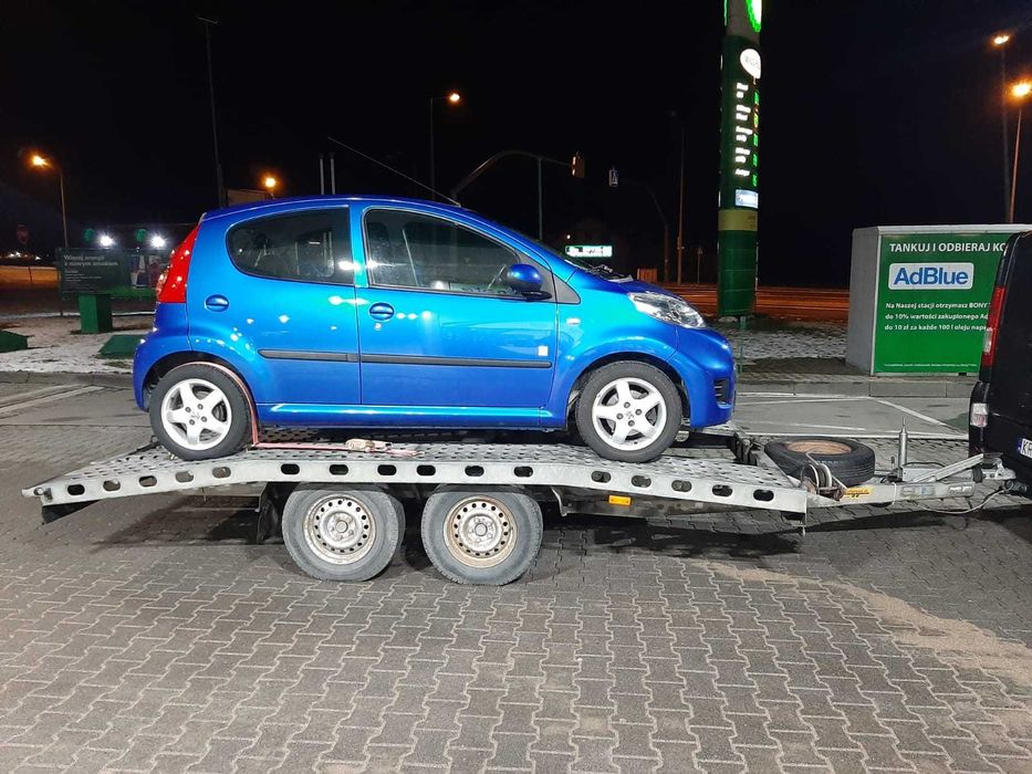 Wynajem przyczepy lawety