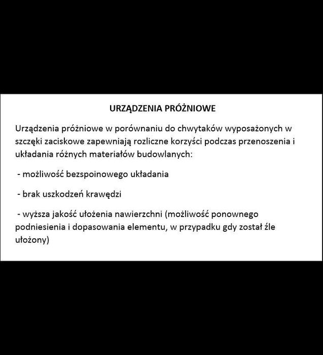 Chwytak Próżniowy do Płytek, Kostki PROBST VH-1/25