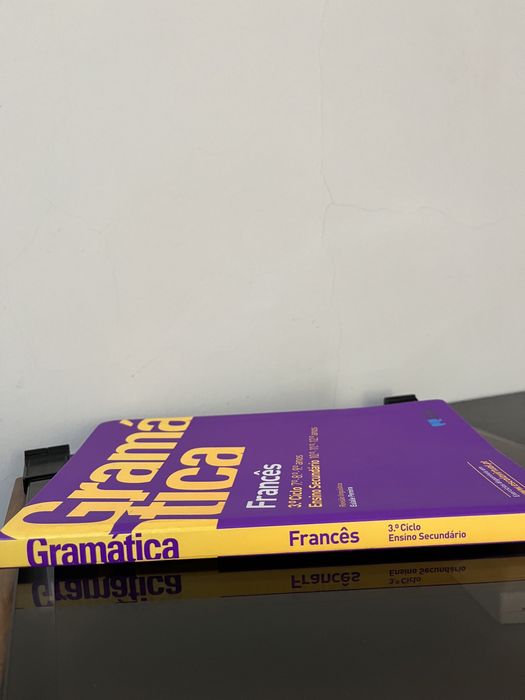 Livro gramática Francês 3.o ciclo