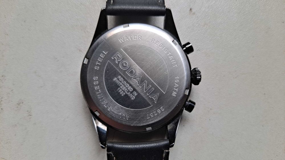 rodania - dual time - zegarek - XL