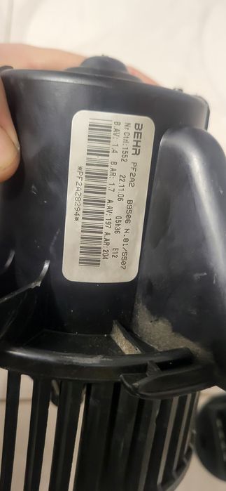 Citroen Моторчик печки +Реле печки