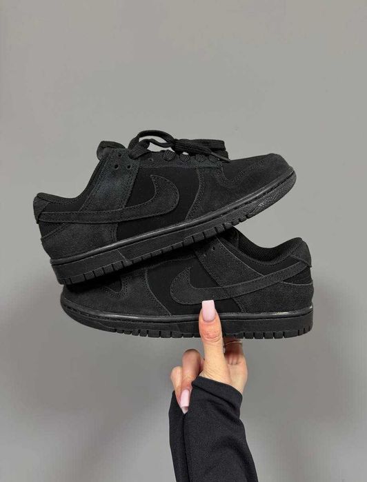 !SALE! Кросівки Nike SB Dunk Total Black 37 38 39 40 41 42 43 44 45