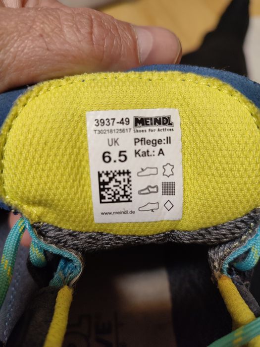 Кросівки трекінгові MEINDL Ontario Gtx Gore-tex , роз.40, 25.5 см