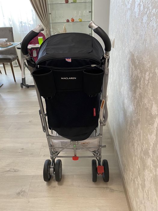 Коляска-трость Maclaren Techno XT 2018 Black/Silver