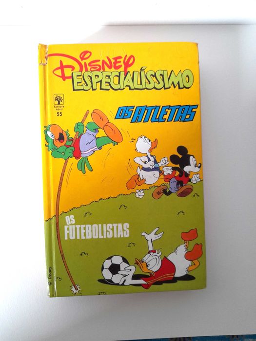 Livro de BD Disney Especialíssimo Número 55 Coleção Anos 90