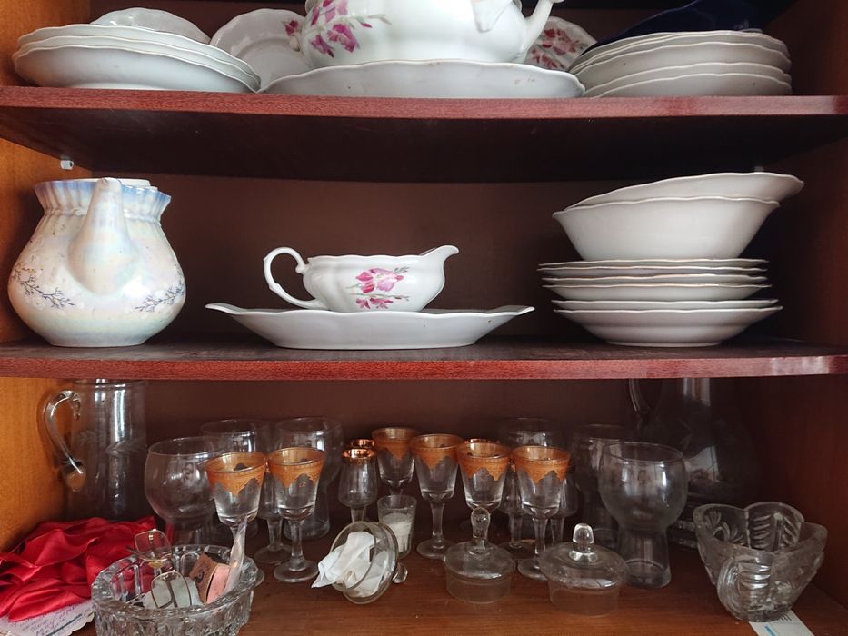 Фарфор/кришталь, не користований