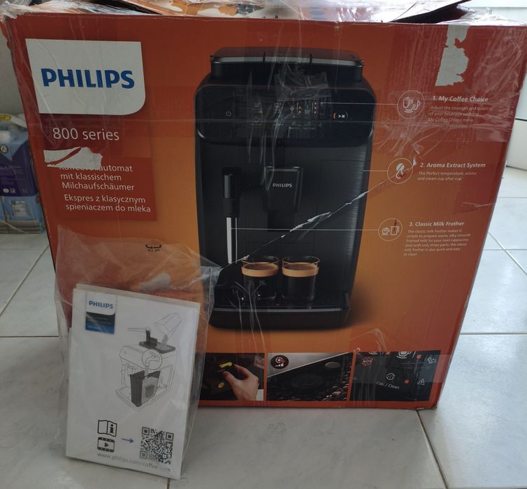 Philips EP0820 Automática –  Descalcificada e Pronta a Usar