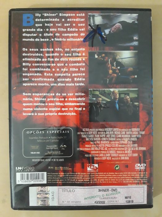 SHINER (filme DVD)