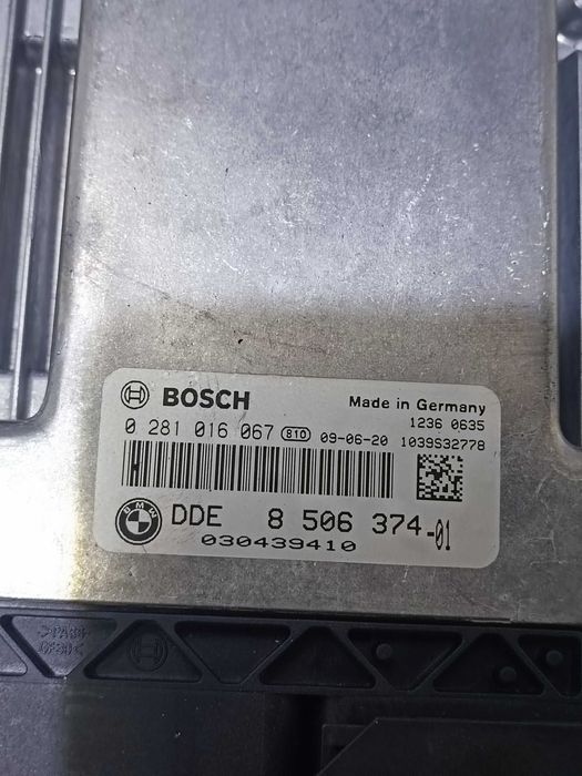 bmw e90 e87 2.0 n47d20c komputer sterownik silnika zestaw do odpalenia